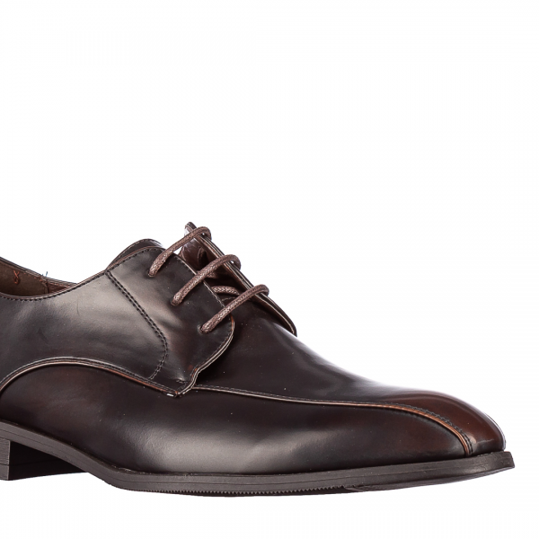 Yulin barna férfi cipő, 3 - Kalapod.hu